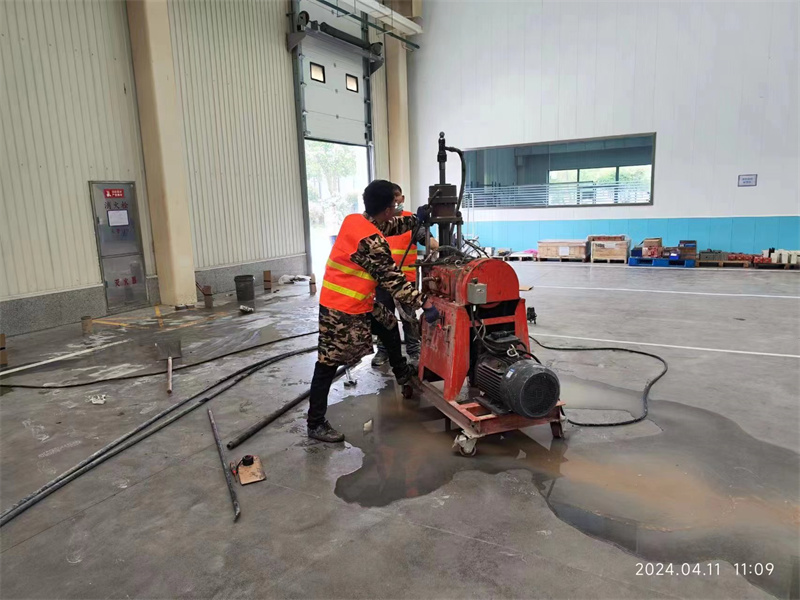 会昌厂房地面下沉塌陷注浆加固施工